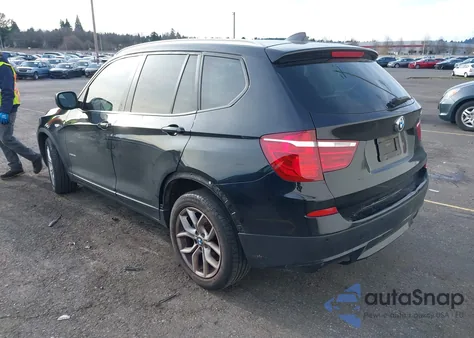 2011 BMW X3 xDrive35I z USA, uszkodzony, nr VIN 5UXWX7C57BLT78516
